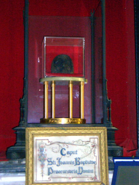 Relic of the head of St. John the Baptist